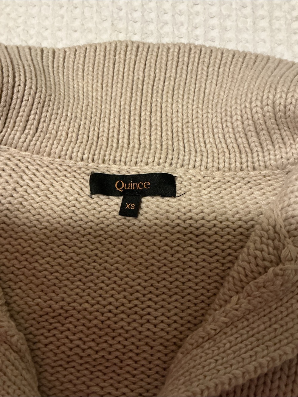 Quince 100% Organic Cropped Cotton Polo Sweater - Picture 5 of 9